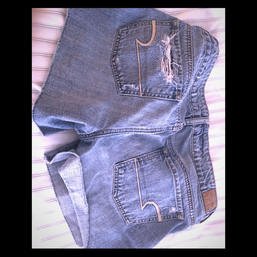 High cut shorts